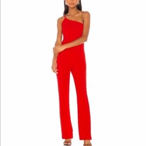Revolve NBD Mariella Jumpsuit in Red
